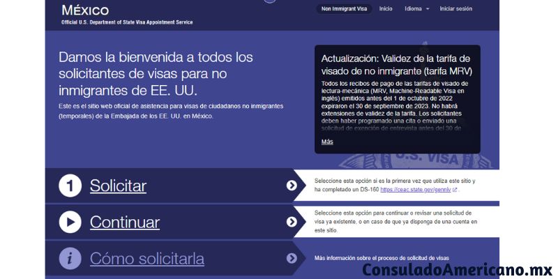 Cita visa Consulado y cas