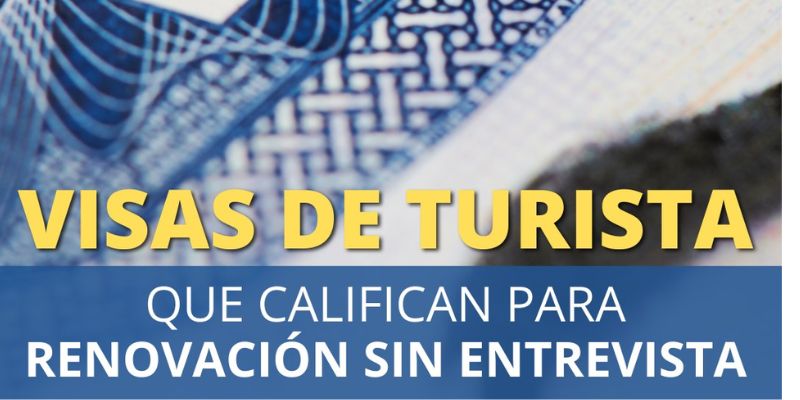 renovar visa sin entrevista